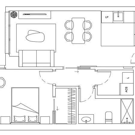 Apartment One Bed On 14 Floor Urban Sky By P&o Malaga
